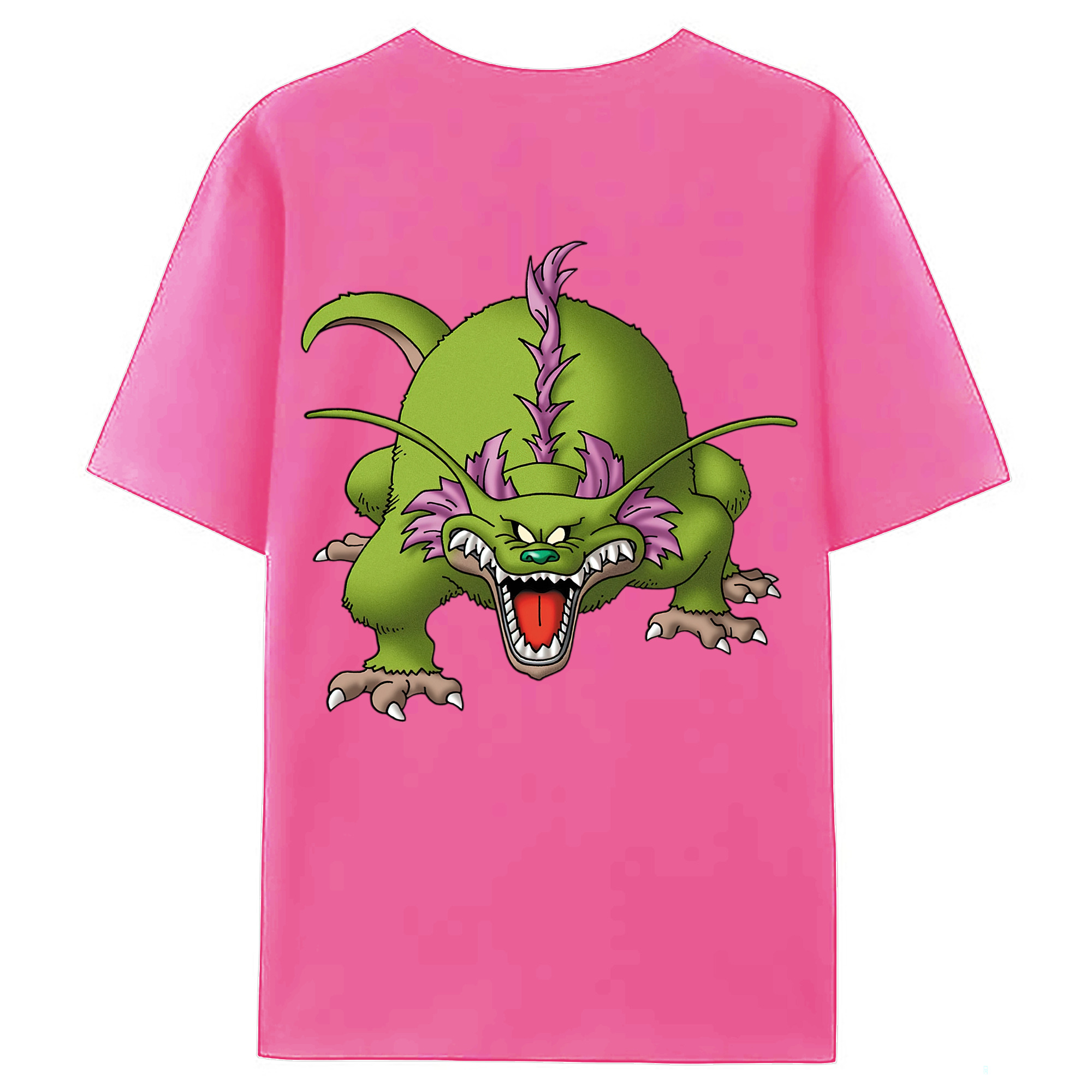 （画像用） ドラゴンクエスト Doragon Kuesuto Dragon Quest レディース半袖Tシャツ(バックプリント)
